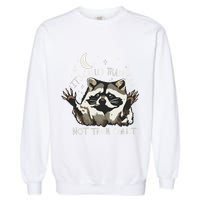 Meme Humor Trash Panda Quirky Unhinged Garment-Dyed Sweatshirt