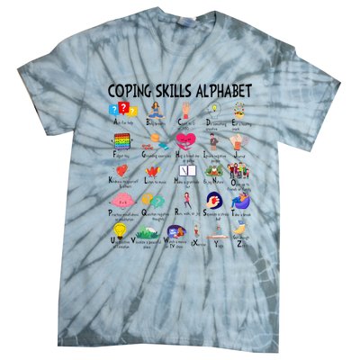 Mental Health Tie Clothing Counselor Tie-Dye T-Shirt