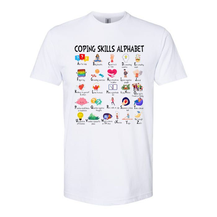 Mental Health Tie Clothing Counselor Softstyle CVC T-Shirt