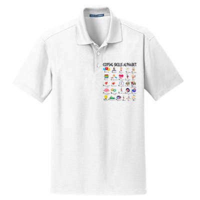 Mental Health Tie Clothing Counselor Dry Zone Grid Polo