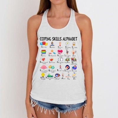 Mental Health Tie Clothing Counselor Women's Knotted Racerback Tank