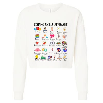 Mental Health Tie Clothing Counselor Cropped Pullover Crew