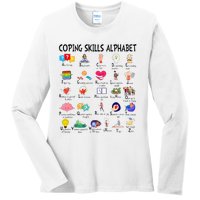 Mental Health Tie Clothing Counselor Ladies Long Sleeve Shirt