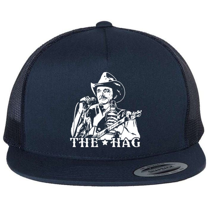 Merle Haggard The Hag Flat Bill Trucker Hat