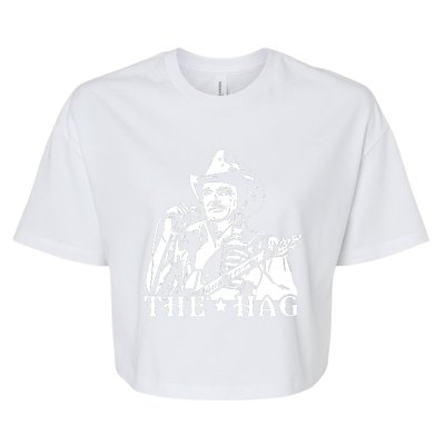 Merle Haggard The Hag Bella+Canvas Jersey Crop Tee