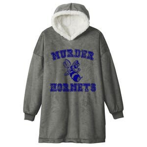 Murder Hornets Team Hooded Wearable Blanket