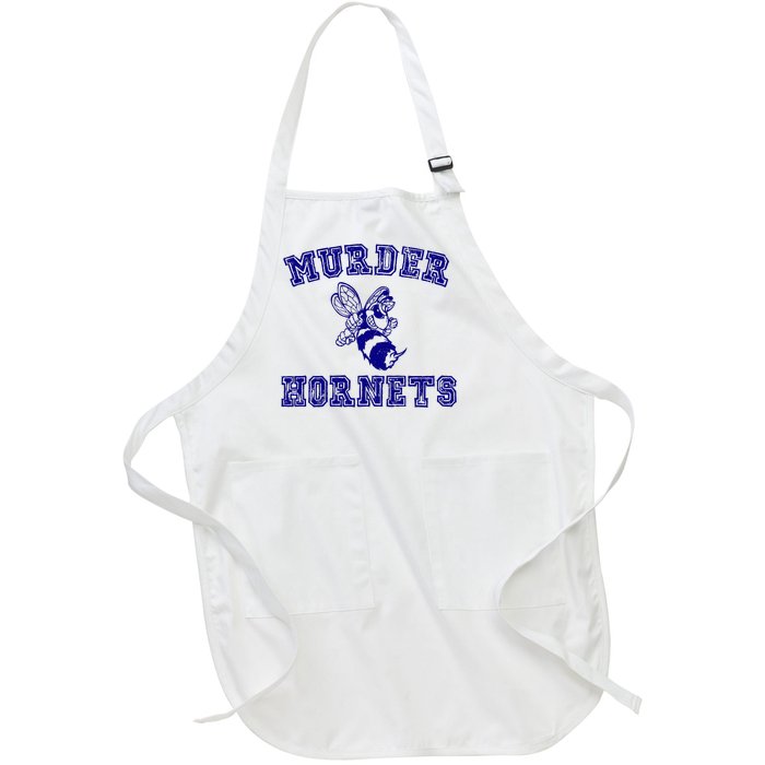 Murder Hornets Team Full-Length Apron With Pockets