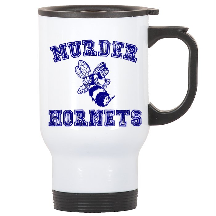 Murder Hornets Team Stainless Steel Travel Mug