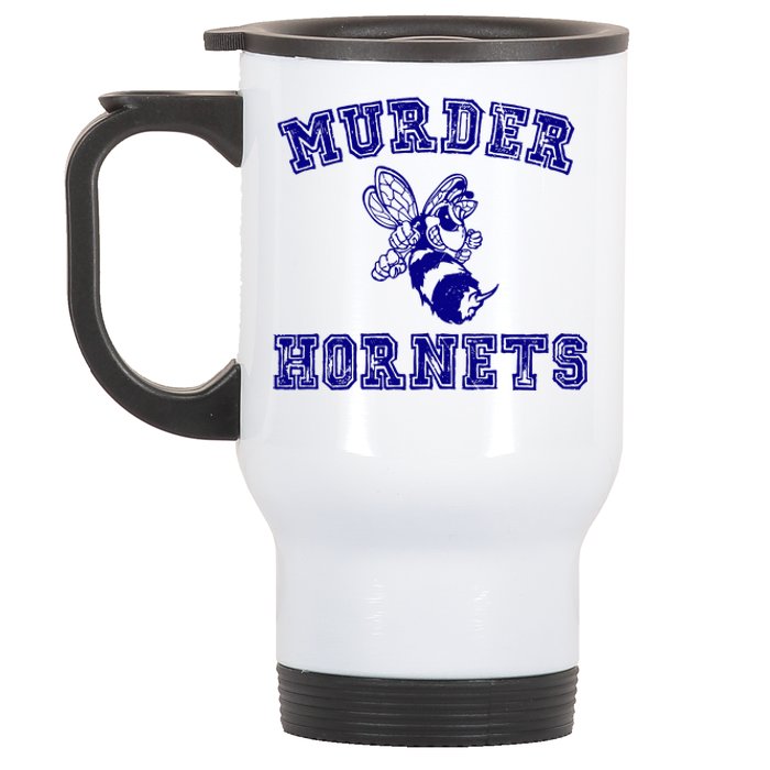 Murder Hornets Team Stainless Steel Travel Mug