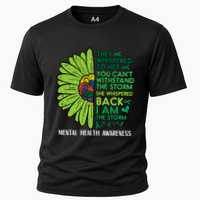 Mental Health They Whispered To Her Awareness Cooling Performance Crew T-Shirt