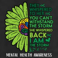 Mental Health They Whispered To Her Awareness 11oz C Handle Ceramic Mug