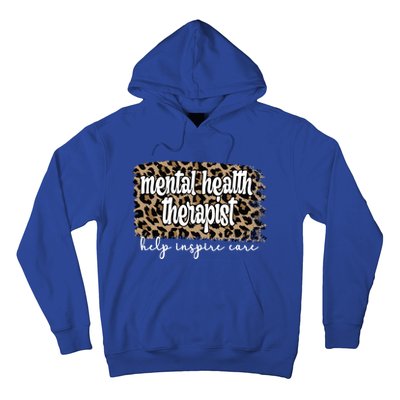 Mental Health Therapist Tal Health Therapy Gift Hoodie