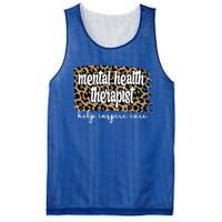 Mental Health Therapist Tal Health Therapy Gift Mesh Reversible Basketball Jersey Tank