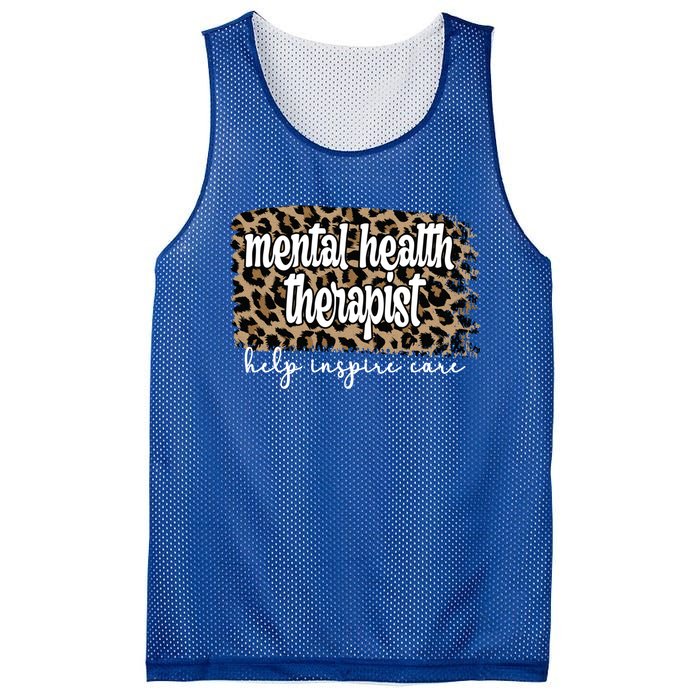 Mental Health Therapist Tal Health Therapy Gift Mesh Reversible Basketball Jersey Tank