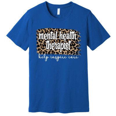 Mental Health Therapist Tal Health Therapy Gift Premium T-Shirt