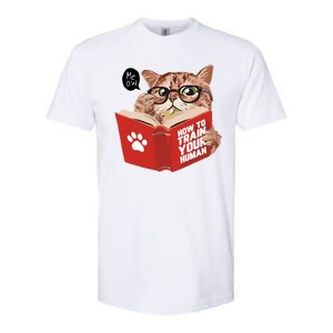 Meow How To Train Your Human Funny Cat Softstyle CVC T-Shirt