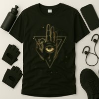 Meditation Hand Third Eye With Boho Style T-Shirt