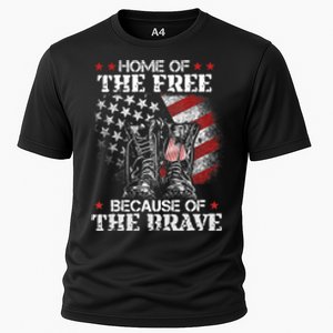 Memorial Honor The Fallen Veteran Support Cooling Performance Crew T-Shirt