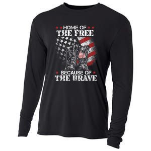 Memorial Honor The Fallen Veteran Support Cooling Performance Long Sleeve Crew