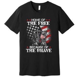 Memorial Honor The Fallen Veteran Support Premium T-Shirt