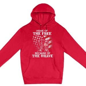 Memorial Honor The Fallen Veteran Support Premium Pullover Hoodie