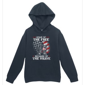 Memorial Honor The Fallen Veteran Support Urban Pullover Hoodie