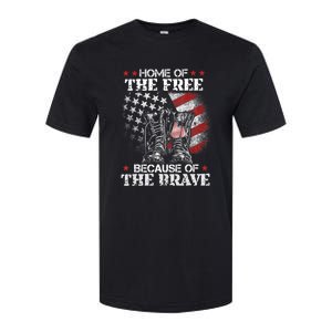 Memorial Honor The Fallen Veteran Support Softstyle CVC T-Shirt