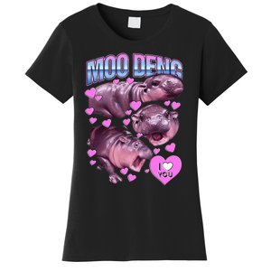 Moodeng Hippo The Famous Baby Pigmy Moodeng Women's T-Shirt