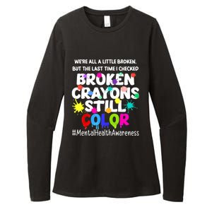 Mental Health Therapy Depression Awareness Womens CVC Long Sleeve Shirt