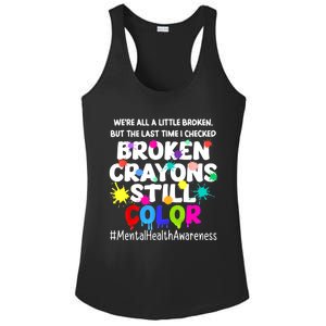 Mental Health Therapy Depression Awareness Ladies PosiCharge Competitor Racerback Tank