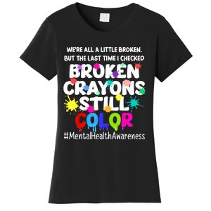 Mental Health Therapy Depression Awareness Women's T-Shirt