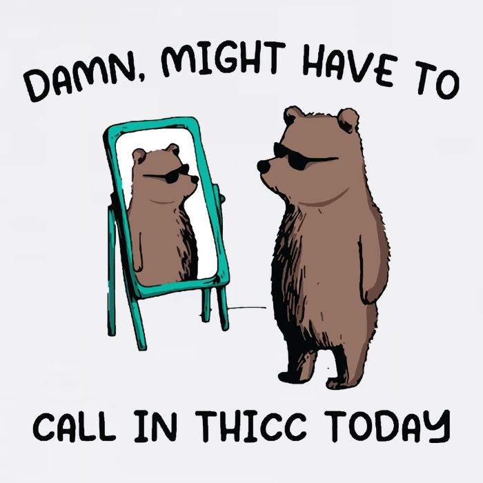Might Have To Call In Thicc Today Mousepad