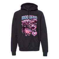 Moodeng Hippo The Famous Baby Pigmy Moodeng Premium Hoodie