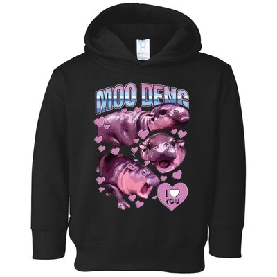 Moodeng Hippo The Famous Baby Pigmy Moodeng Toddler Hoodie