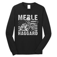 Merle Haggard T Shirt Vintage Country Rock T Shirt Long Sleeve Shirt