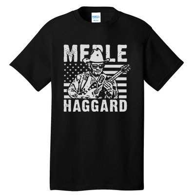 Merle Haggard T Shirt Vintage Country Rock T Shirt Tall T-Shirt