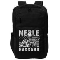 Merle Haggard T Shirt Vintage Country Rock T Shirt Impact Tech Backpack