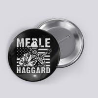 Merle Haggard T Shirt Vintage Country Rock T Shirt Button