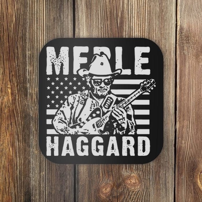 Merle Haggard T Shirt Vintage Country Rock T Shirt Coaster