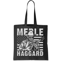 Merle Haggard T Shirt Vintage Country Rock T Shirt Tote Bag