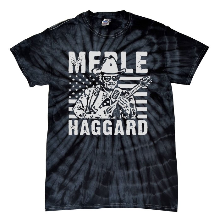 Merle Haggard T Shirt Vintage Country Rock T Shirt Tie-Dye T-Shirt