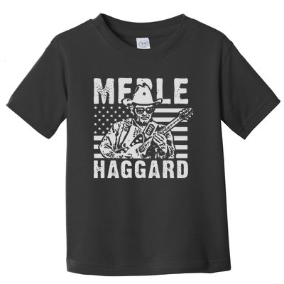 Merle Haggard T Shirt Vintage Country Rock T Shirt Toddler T-Shirt