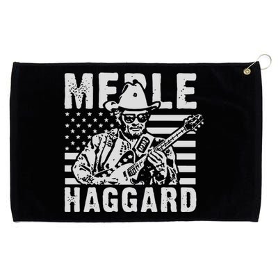 Merle Haggard T Shirt Vintage Country Rock T Shirt Grommeted Golf Towel