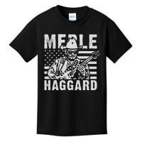 Merle Haggard T Shirt Vintage Country Rock T Shirt Kids T-Shirt