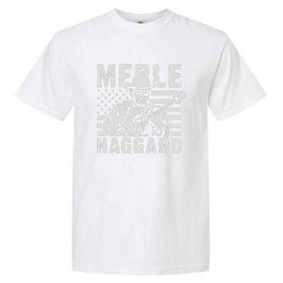 Merle Haggard T Shirt Vintage Country Rock T Shirt Garment-Dyed Heavyweight T-Shirt