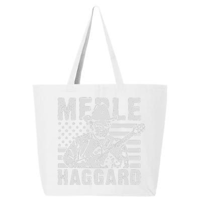 Merle Haggard T Shirt Vintage Country Rock T Shirt 25L Jumbo Tote