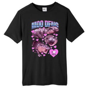 Moodeng Hippo The Famous Baby Pigmy Moodeng Tall Fusion ChromaSoft Performance T-Shirt