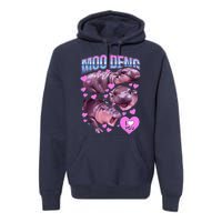 Moodeng Hippo The Famous Baby Pigmy Moodeng Premium Hoodie