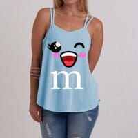 M Halloween Team Costume Funny Party Women's Strappy Tank