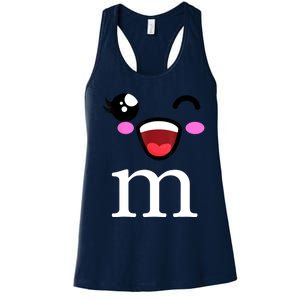 M Halloween Team Costume Funny Party Women's Racerback Tank